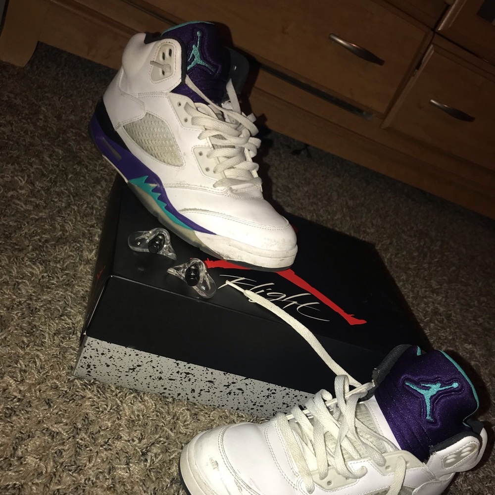 Retro Grape 5s